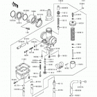 Bayou 220 (KLF220-A7) Карбюратор