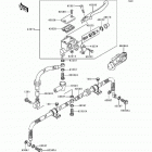 Bayou 300 (KLF300-B5) Главный тормозной цилиндр,передний