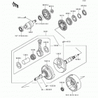 Bayou 300 (KLF300-B5) Коленвал