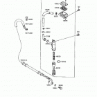 Mojave 250 (KSF250-A8) Задний торм цилиндр