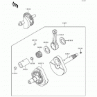 Bayou 400 4X4 (KLF400-B2) Коленвал