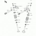 Bayou 400 4X4 (KLF400-B2) Клапана