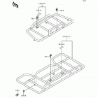 Bayou 400 4X4 (KLF400-B2) Багажник-кузов