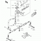 Bayou 400 4X4 (KLF400-B2) Главный тормозной цилиндр,передний