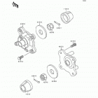 Bayou 400 4X4 (KLF400-B2) Переднее колесо