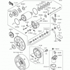 Bayou 220 (KLF220-A7) Starter motor(klf220-a5 / a6 / a7 / a8)