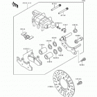 Bayou 400 4X4 (KLF400-B2) Передний тормоз