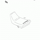 Bayou 400 4X4 (KLF400-B2) Сидение