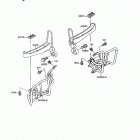 Mojave 250 (KSF250-A8) Подножки