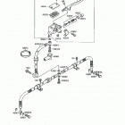 Mojave 250 (KSF250-A8) Главный тормозной цилиндр,передний