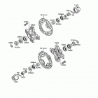 Mojave 250 (KSF250-A8) Переднее колесо