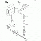 Bayou 400 4X4 (KLF400-B2) Система зажигания