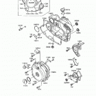 Mojave 250 (KSF250-A8) Крышки двигателя