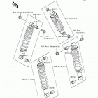 Bayou 400 4X4 (KLF400-B2) Амортизатор