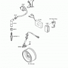 Mojave 250 (KSF250-A8) Система зажигания
