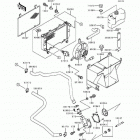 Bayou 400 4X4 (KLF400-B2) Радиатор