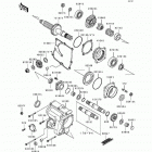 Bayou 400 4X4 (KLF400-B2) Передняя коническая зубчатая передача