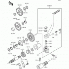 Bayou 400 4X4 (KLF400-B2) Кикстартер