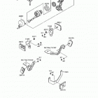 Mojave 250 (KSF250-A8) Замок зажигания