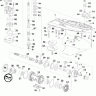DE250PZIIC Gearcase, m2-type