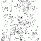 VE60ELETD Midsection - power trim / tilt