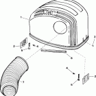 VE150EXETR Engine cover - quiet rider