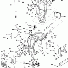 E115MLETS Stern bracket - power trim / tilt