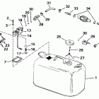 VE40TLETB Fuel tank with gauge