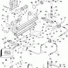 E115MLETS Transom bracket assy. - quiet rider