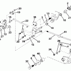 VE40TLETB Shift & throttle linkage (continued)