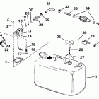 E10SELETM Fuel tank with gauge