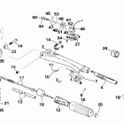 VE40TLETB Steering and shift handle