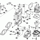 E200CXENE Carburetor and linkage - 200stl, 225 20
