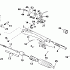 VE40EENJ Steering and shift handle 