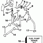E100STLEND Fuel pump - 88 models