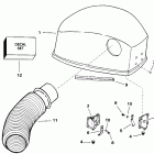 E100STLEND Engine cover - quiet rider