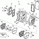 E4RDHLENM Cylinder, crankcase, & intake manifold