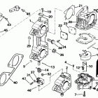 E200CXENE Carburetor and linkage - 185, 225 25