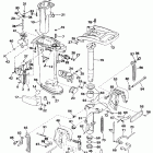 E20CRLEND Midsection - 20 & 25 models only