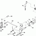 VE48ESLENB Shift & throttle linkage (continued)