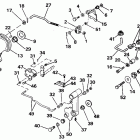 E45WMLEIA Shift & throttle linkage - manual start