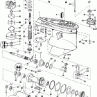 VE120TLEIE Gearcase - 120tl & tx / 140 tl