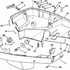 VE120TLEIE Нижний кожух двигателя