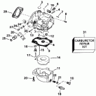 E45WMLEIA Carburetor - 55 model 15 in. transom models