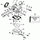 E45WMLEIA Carburetor - 55 model 20 in. and 22.5 in. transom models