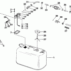 E45WMLEIA Fuel tank with gauge