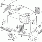 VE200SLEID Engine cover - evinrude - 200 stl ve200sl models