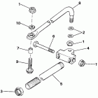 E200CXESM Dual cable steering conn. kit - parallel entry stl model...