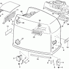 E200CXESM Engine cover - johnson - 185