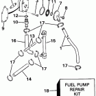 TE115TLESB Fuel pump - 88 models late production